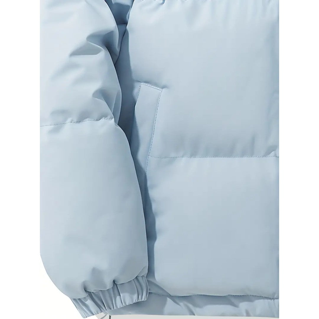 Zimowa kurtka damska o stonowanym fasonie