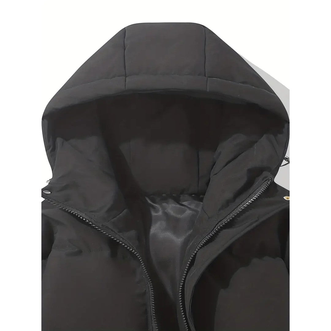 Zimowa kurtka damska o stonowanym fasonie