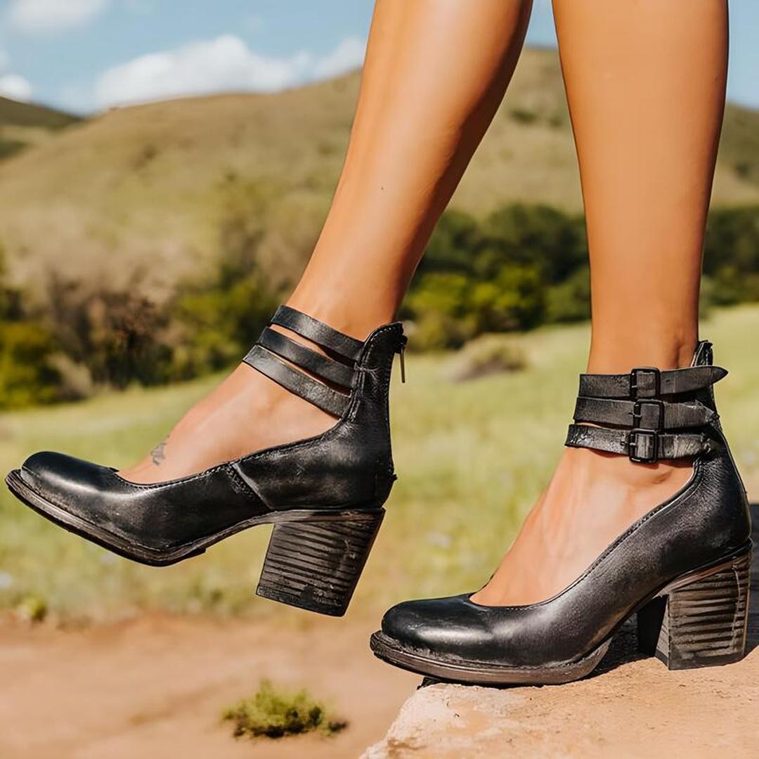 Buty Damskie Wsuwane Z Jednolitą Cholewką