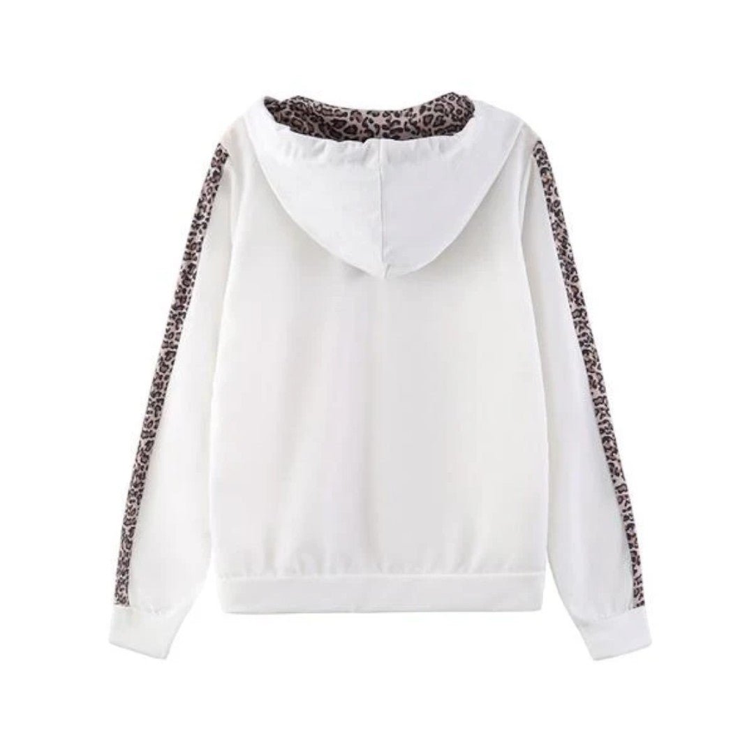 Damski dres z motywem panterki - Szary