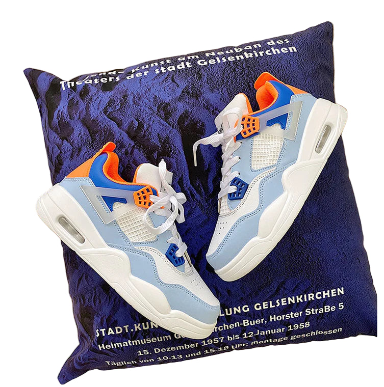 Casualowe trampki z wysoką cholewką