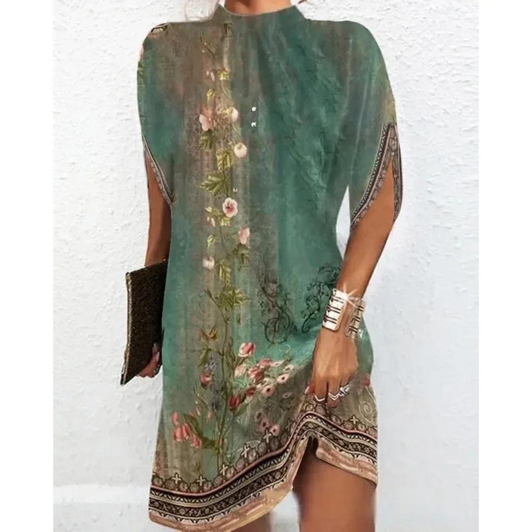 Damska Asymetryczna Sukienka Midi