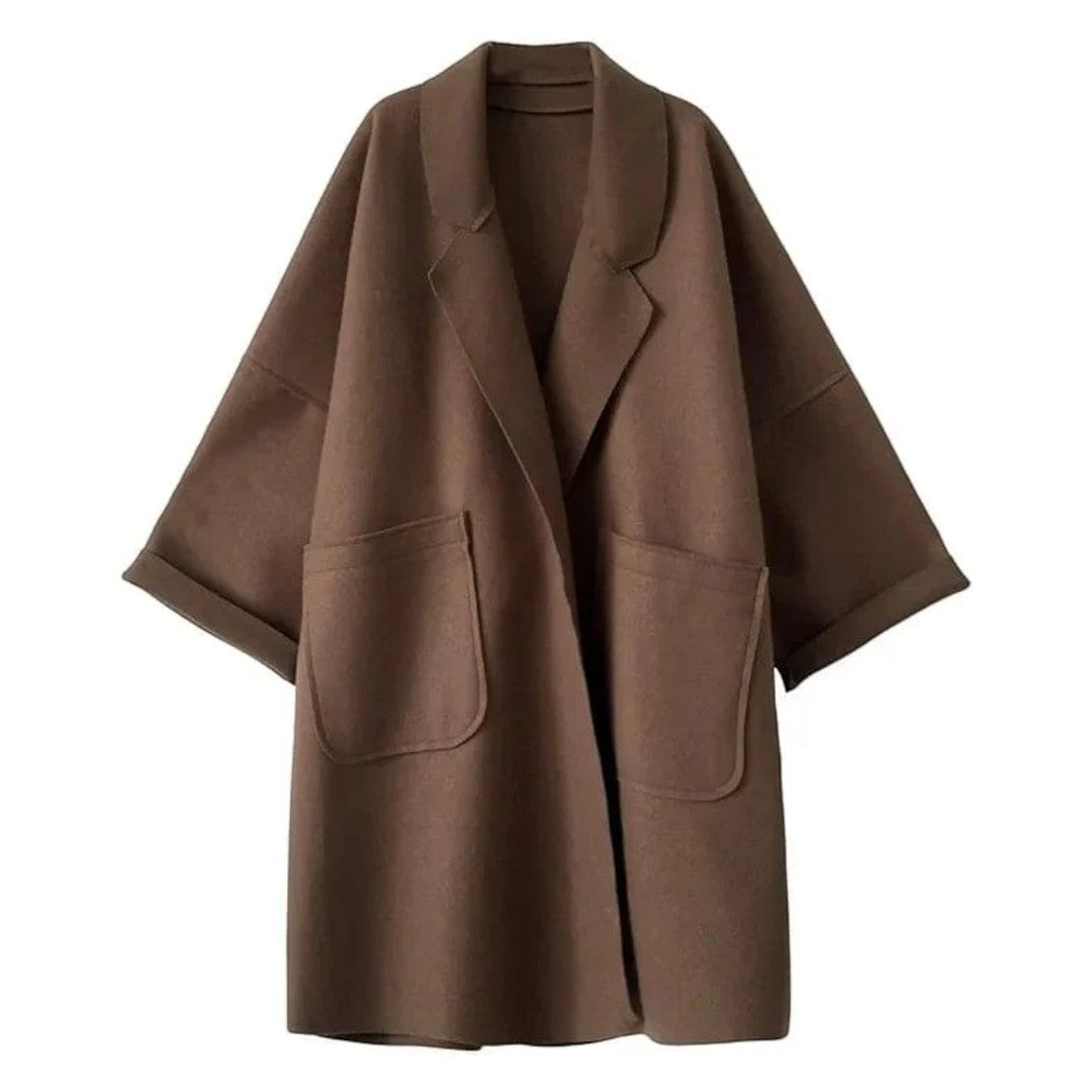 Damski trencz o swobodnej formie