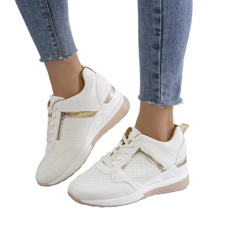 Sneakersy o subtelnym kroju