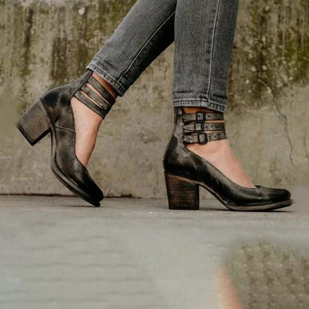 Buty Damskie Wsuwane Z Jednolitą Cholewką