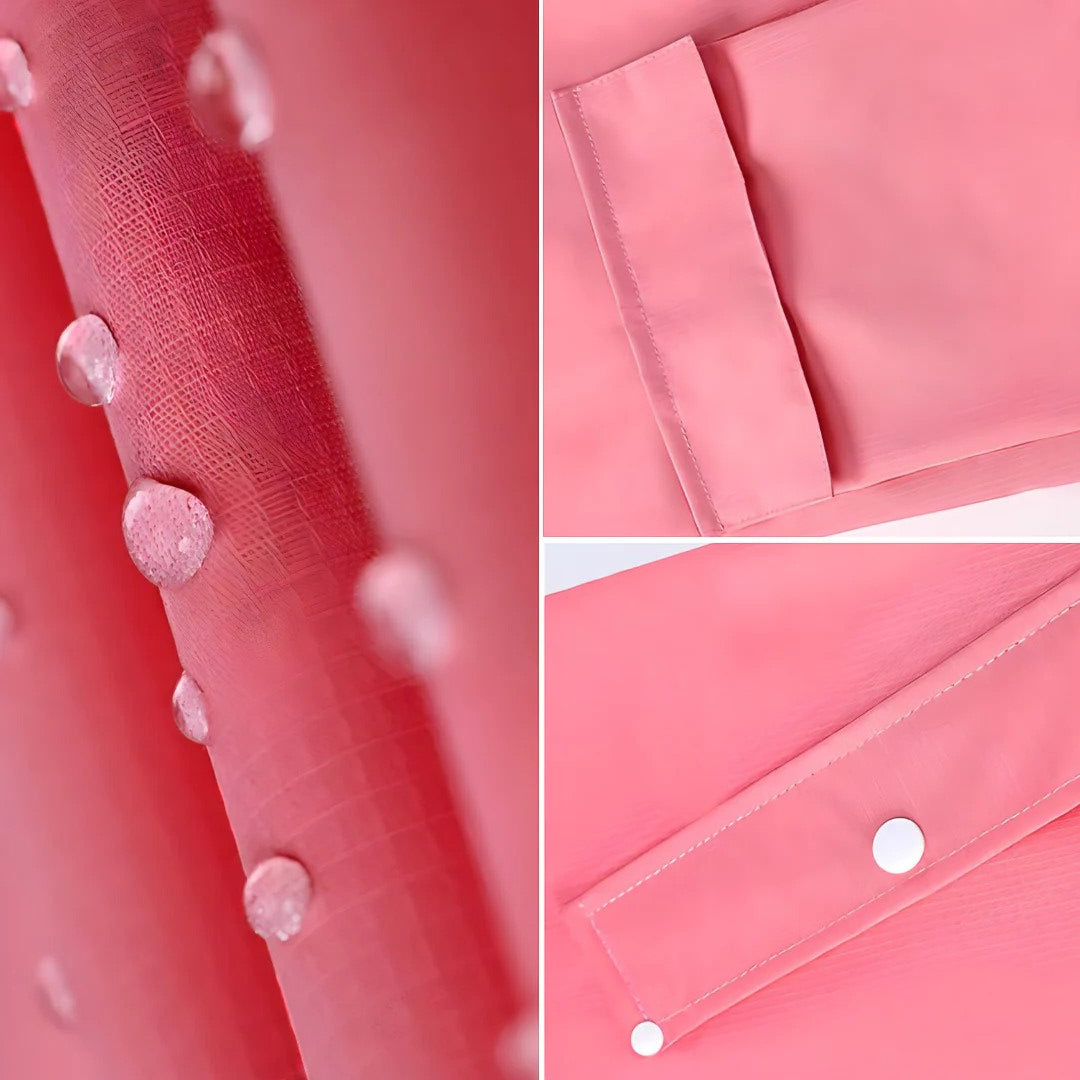 Damski zestaw przeciwdeszczowy z pełną ochronną warstwą