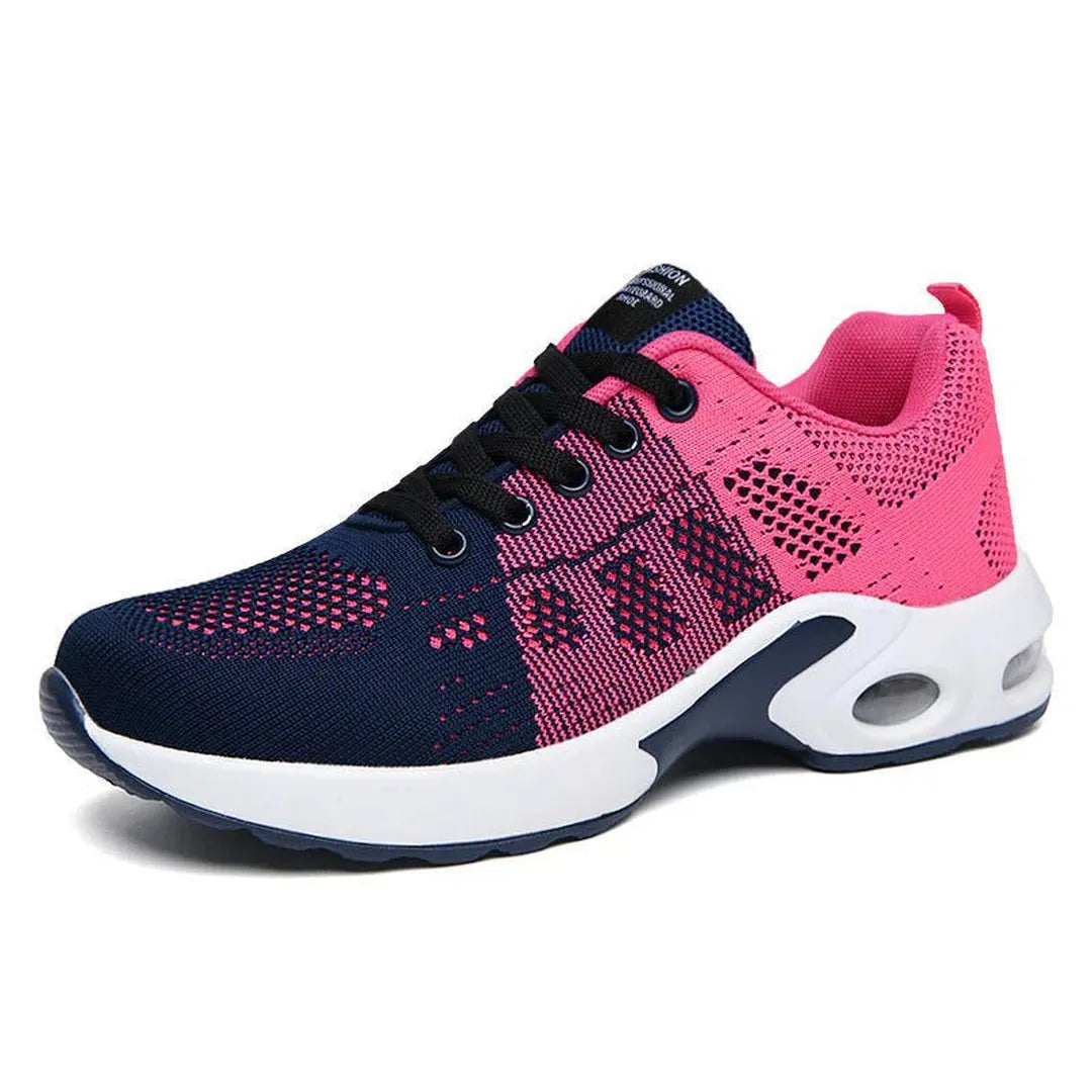 Damskie sneakersy z perforowaną cholewką