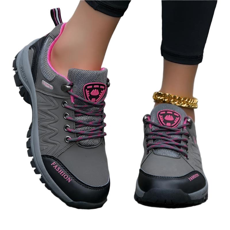 Damskie buty trekkingowe z solidną podeszwą