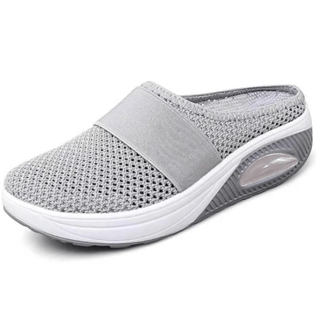 Wsuwane Sneakersy Damskie - Szary